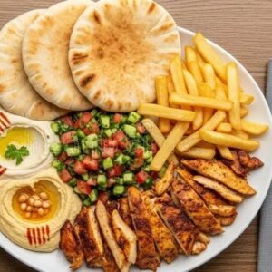 Arabic Chicken Shawarma Platter