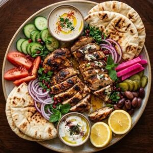 Arabic Lamb Shawarma Platter