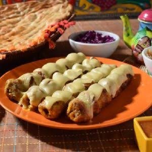 Cheesy Lava Kebab